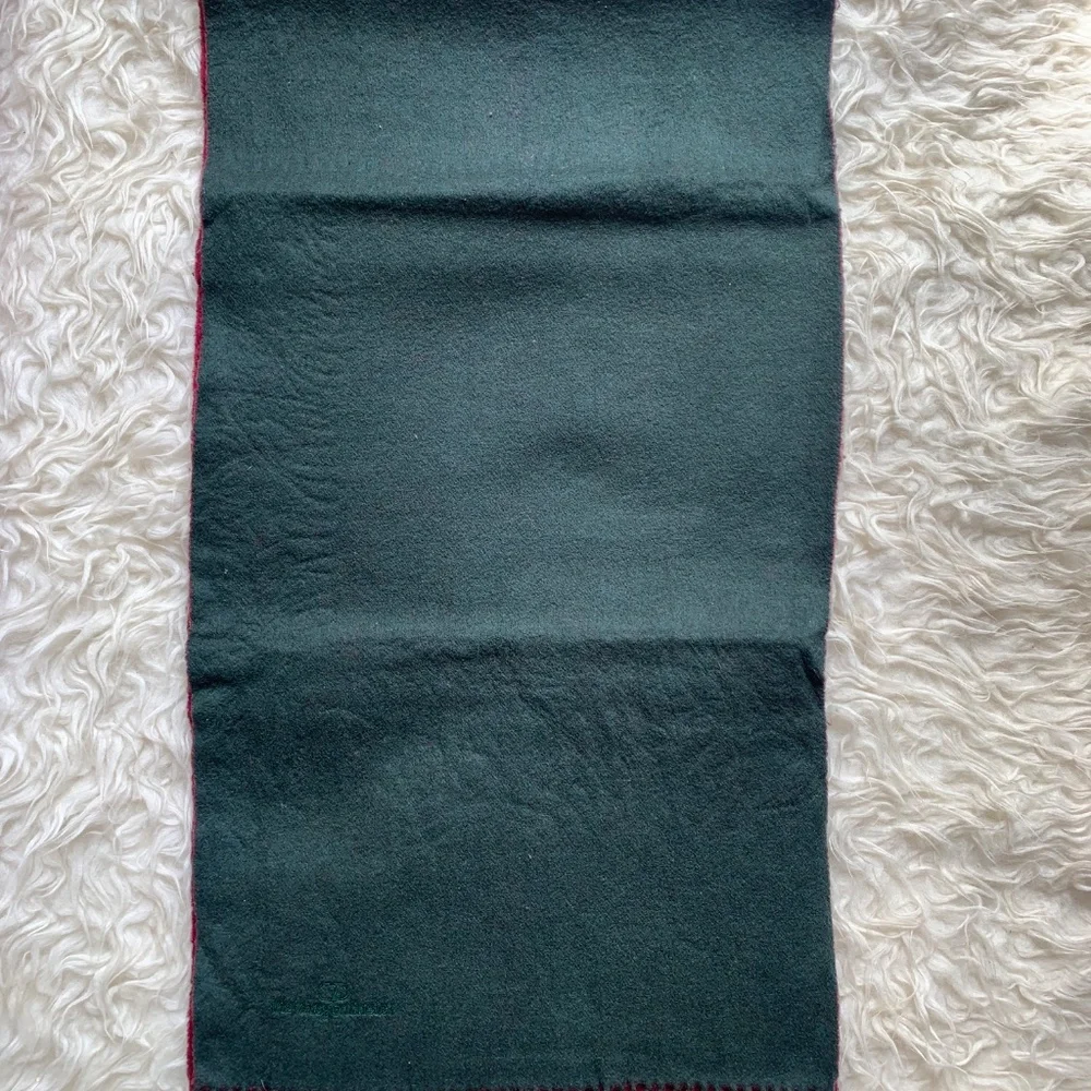 Valentino Garavani reversible Cashmere Scarf red and Green unisex